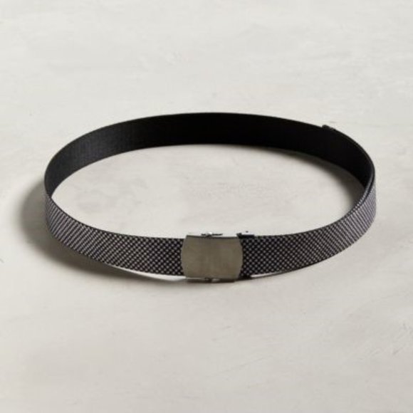 UO Houndstooth Web Belt - Picture 1 of 1